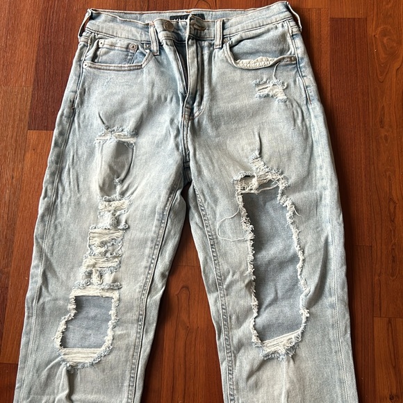 Aeropostale stretch mom jeans size 4 - Picture 2 of 7